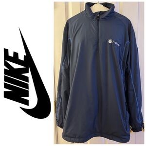 Nike Golf, Men’s XXLT, Jacket Dri-Fit, Navy/White, 1/4 Zip Pullover, Prudential